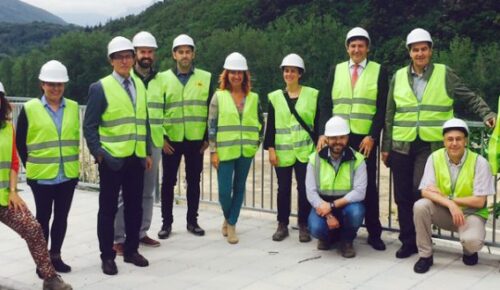 Se inician las obras de la nueva planta y edificio de oficinas para Winoa Ibérica en el polígono de Arla en Balmaseda