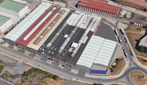 Proyecto y dirección de obra de las nuevas naves 0 y edificio de oficinas para Euskal Forging, S.A. en Sestao (Bizkaia)