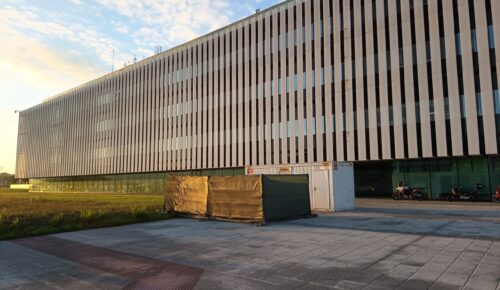 Se inician las obras de renovación de los sistemas de climatización, iluminación y control de los espacios comunes del Edificio Sede del Parque Tecnológico de Euskadi (Parke) en Leioa (Bizkaia).
